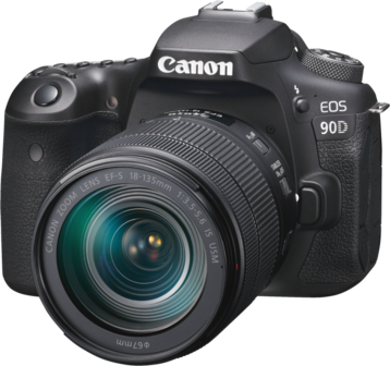  Canon EOS 90D 18-135mm Schwarz