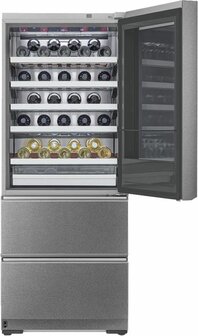 LG Signature K&uuml;hl-/Gefrierkombination LSR200W Edelstahl