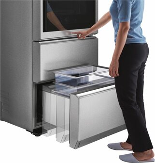 LG Signature K&uuml;hl-/Gefrierkombination LSR200B Edelstahl