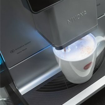 Nivona Kaffee-Vollautomat CafeRomatica 970 Titan-Chrom