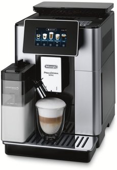 Delonghi Kaffee-Vollautomat ECAM 610.55.SB PRIMADONNA SOUL Silber-Schwarz