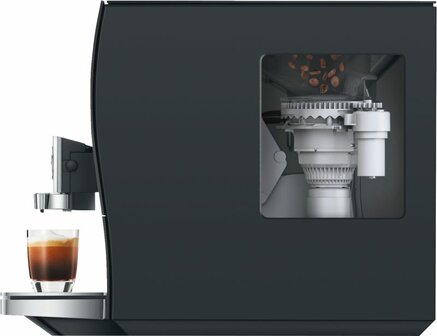 JURA Kaffee-Vollautomat Z10 (EA) Aluminium-Schwarz