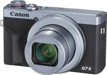 Canon Digitale Kompaktkamera PowerShot G7 X Mark III Silber