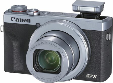 Canon Digitale Kompaktkamera PowerShot G7 X Mark III Silber