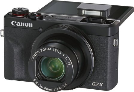 Canon Digitale Kompaktkamera PowerShot G7 X Mark III Schwarz