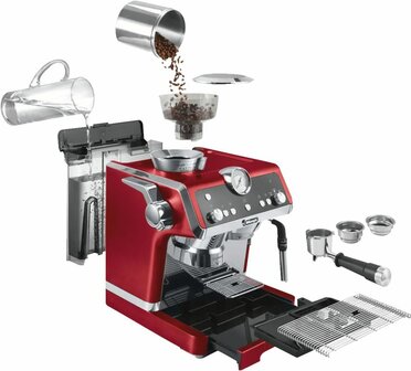 De&acute;Longhi La Specialista Espresso-Maschine EC 9335.R La Specalista Rot 