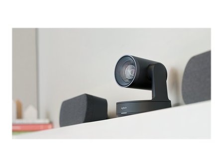 LOGITECH Rally Plus Ultra-HD ConferenceCam - BLACK 