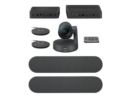 LOGITECH Rally Plus Ultra-HD ConferenceCam - BLACK 