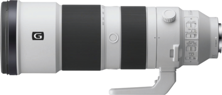  Sony Telezoom-Objektiv SEL200600G Weiss