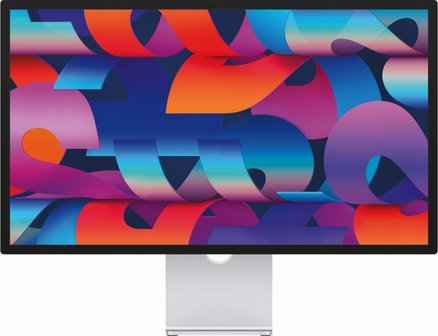 Apple LED-Monitor Studio Display - Nanotexturglas neigungs und h&ouml;henverstellbar Silber