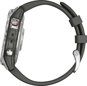 Garmin Sport &amp; Fitness Smartwatch Epix Schiefergrau-Silber