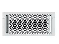 APPLE Mac Pro Rack Z172 Apple M2 Ultra 24C CPU/60C GPU/32C N.E. 64GB 1TB SSD Schienen MM MaKey TID DE - Silber 