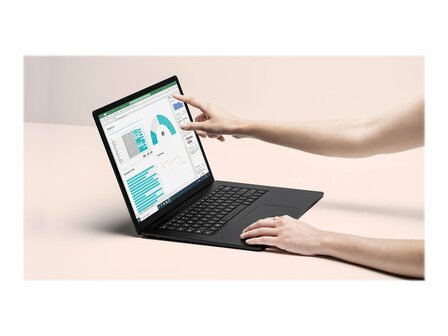 MS Surface Laptop 5 Intel Core i7-1185G7 38,10cm 15Zoll 16GB 256GB W11P SC Black