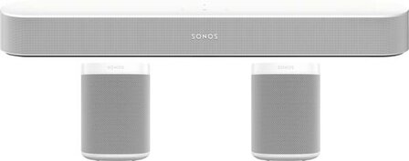 Sonos Standard Soundbar Beam + 2x ONE SL Bundle
