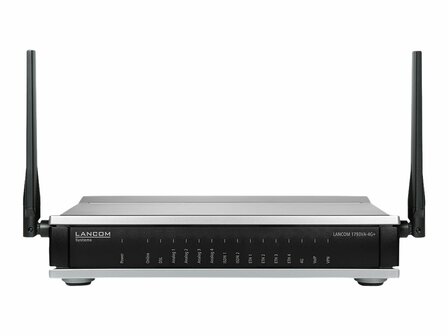 LANCOM 1793VA-4G+ EU Powerful business VoIP router with VDSL2/ADSL2+ modem Annex A/B/J/M ISDN VoIP analogue conversion 