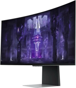  Samsung Odyssey OLED G8 S34BG850SU Curved Gaming Monitor 86 cm (34 Zoll) UWQHD, OLED, 0.1ms, 175Hz, AMD FreeSync 