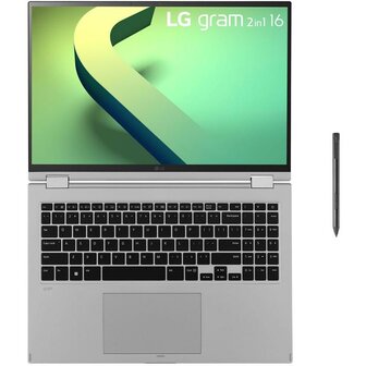 LG 16&quot; 16T90Q Notebook I7 16GB LPDDR5/1 TB SSD/ Silber W11P