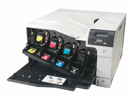HP Color LaserJet CP5225DN Farblaserdrucker CE712A A3, Drucker, Duplex, Netzwerk, USB, Display 