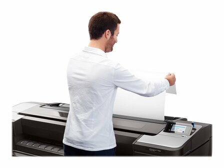 HP DesignJet T1700dr 44-in PostScript Printer 