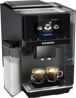 Siemens Kaffeevollautomat TQ707DF5 top Team Dark Inox