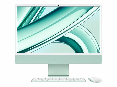 Apple All-in-One PC iMac 24&quot; Retina 4.5K M3 8C CPU/10C GPU/256GB Silber/Gr&uuml;n/Blau/Pink