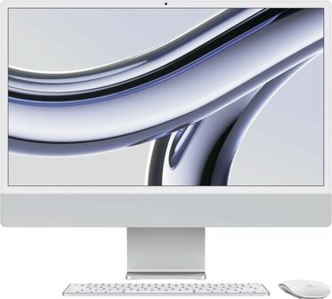 Apple All-in-One PC iMac 24&quot; Retina 4.5K M3 8C CPU/10C GPU/512GB Silber/Gr&uuml;n/Blau/Pink