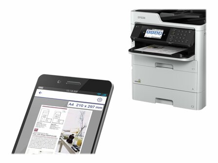 Epson WorkForce Pro WF-C579RDTWF BAM - Multifunktionsdrucker - Farbe - Tintenstrahl - A4