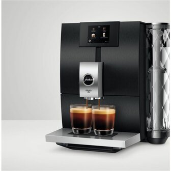 JURA Kaffeevollautomat ENA 8 Signature Line (ECS) Aluminium Dark Inox