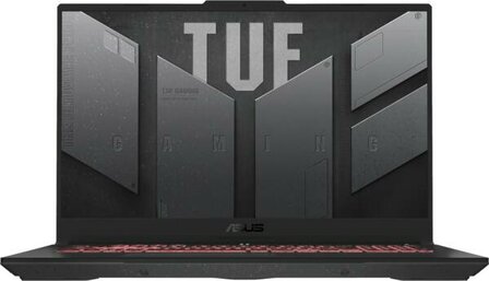 ASUS TUF Gaming 17,3 Zoll, Full-HD, Mecha Grau, AMD Ryzen 7 7735HS, RTX 4050 