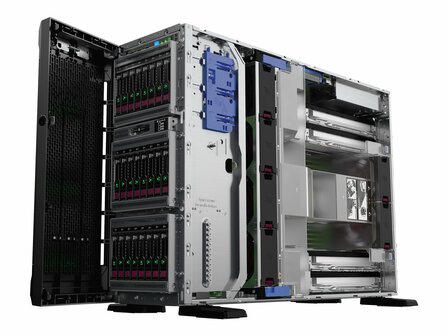 HPE ProLiant ML350 Gen11 Tower Xeon-S 4416+ 20-Core 2.0GHz 1x32GB-R 8xSFF Hot Plug BC MR408i-o No Optical 1000W Server 