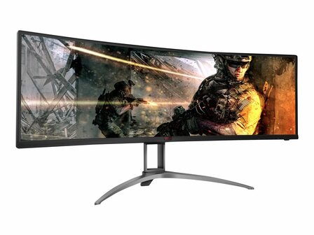 AOC Gaming AG493UCX - AGON Series - LED-Monitor - gebogen - 124.5 cm (49&quot;) - HDR