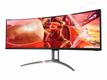 AOC Gaming AG493UCX - AGON Series - LED-Monitor - gebogen - 124.5 cm (49&quot;) - HDR