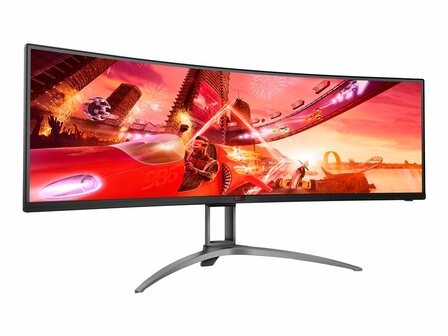AOC Gaming AG493UCX - AGON Series - LED-Monitor - gebogen - 124.5 cm (49&quot;) - HDR