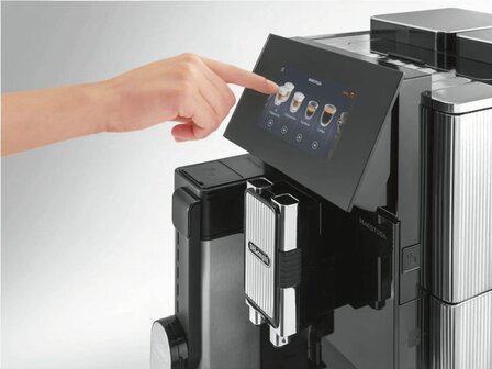 Delonghi Kaffee-Vollautomat EPAM 960.75.GLM MAESTOSA Edelstahl-Silber 