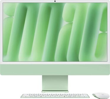 Apple All-in-One PC iMac 24&quot; M4 10C CPU/10C GPU/16GB/256GB Silber/Gr&uuml;n/Blau/Pink
