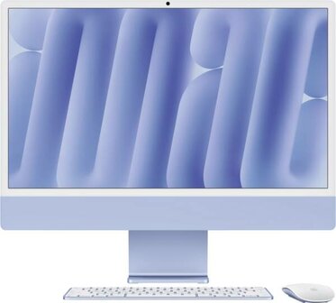 Apple All-in-One PC iMac 24&quot; M4 10C CPU/10C GPU/16GB/256GB Silber/Gr&uuml;n/Blau/Pink