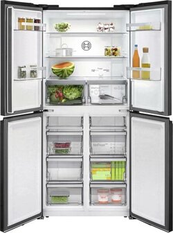 Bosch Multidoor/ Frenchdoor KMC85LBEA Schwarzglas