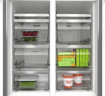 Bosch Multidoor/ Frenchdoor KMC85LBEA Schwarzglas