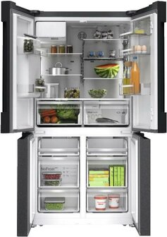 Bosch Multidoor/ Frenchdoor KFI96AXEA Schwarz
