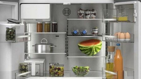 Bosch Multidoor/ Frenchdoor KFI96AXEA Schwarz