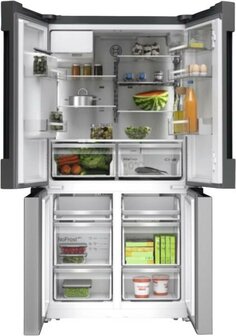 Bosch Multidoor/ Frenchdoor KFD96APEA Stahl geb&uuml;rstet