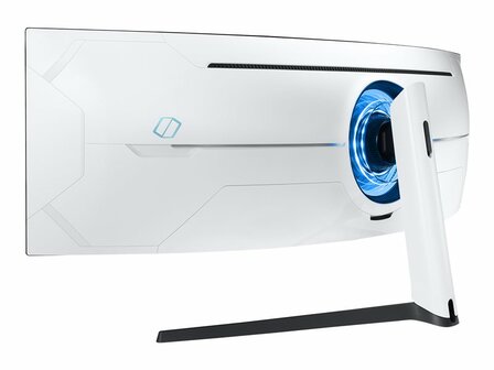 Samsung LED-Monitor Odyssey Neo G95NC S57CG954NU Curved Weiss-Schwarz