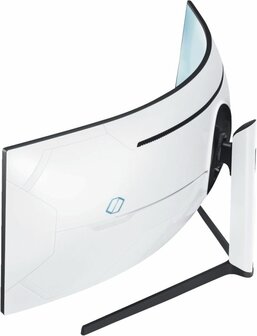 Samsung LED-Monitor Odyssey Neo G95NC S57CG954NU Curved Weiss-Schwarz