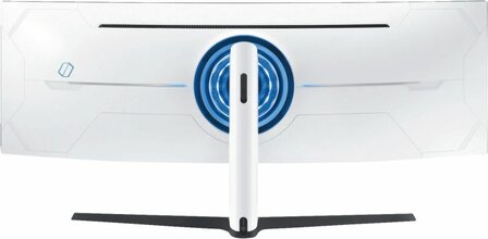 Samsung LED-Monitor Odyssey Neo G95NC S57CG954NU Curved Weiss-Schwarz