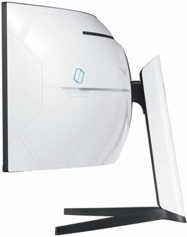 Samsung LED-Monitor Odyssey Neo G95NC S57CG954NU Curved Weiss-Schwarz