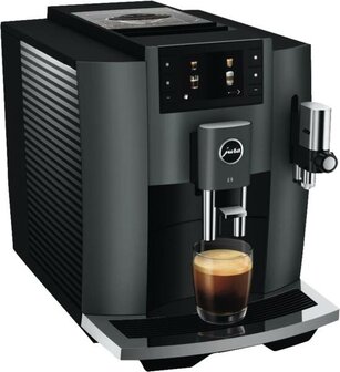 JURA Kaffeevollautomat E8 (ECS) Night Inox