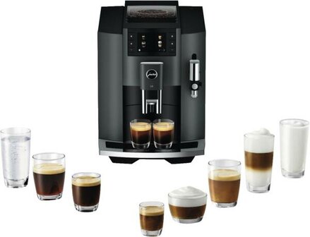 JURA Kaffeevollautomat E8 (ECS) Night Inox