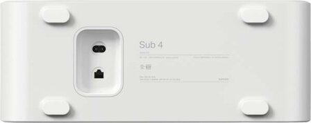 Sonos Epic Multiroom-Subwoofer Sub 4 Weiss
