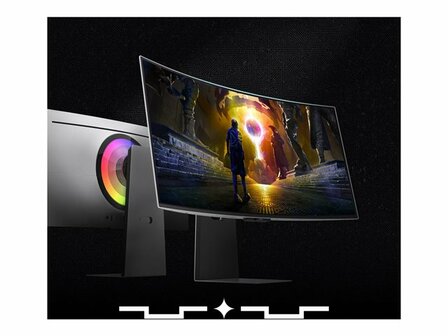 Samsung Odyssey OLED G8 S34DG850SU - G85SD Series - OLED-Monitor - gebogen - 86.4 cm (34&quot;) - HDR