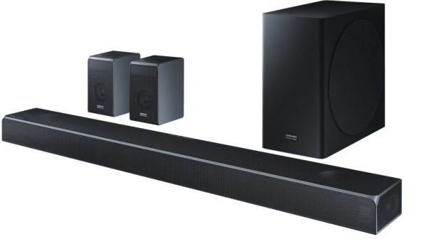 Samsung HW-Q90R - Soundbar, 7.1.4ch, 510W, Schwarz